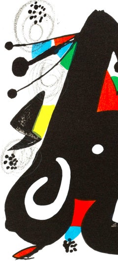 Joan Miro, The Acid Melody, extrait de La Melodie acide, 1980