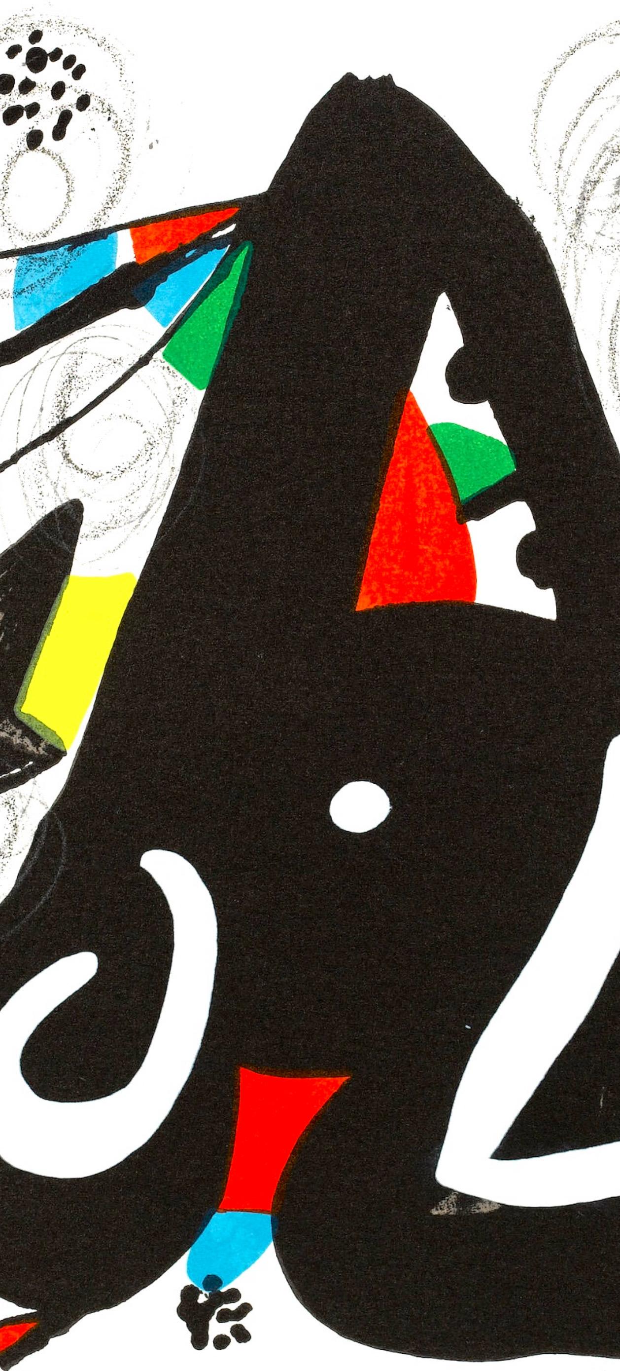 Komposition (Mourlot 1212-1225; Cramer 248), La mélodie acide, Joan Miró im Angebot 2