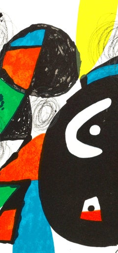 Joan Miro, The Acid Melody, from La Melodie acide, 1980
