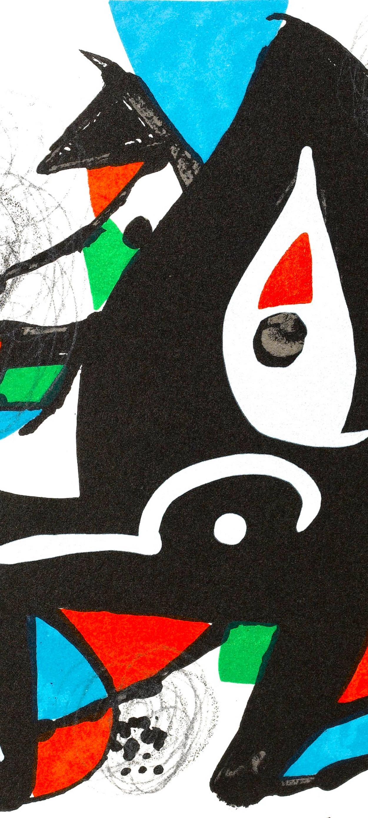 Joan Miro, The Acid Melody, from La Melodie acide, 1980 - Print by Joan Miró