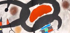Joan Miro, Untitled, from The Sun Bird, The Moon Bird, Sparks, 1967 (after)