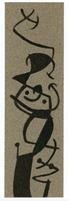 Miró, L'Oiseau solaire, L'Oiseau lunaire, Étincelles (C. 117; D. 447-48) (dopo)