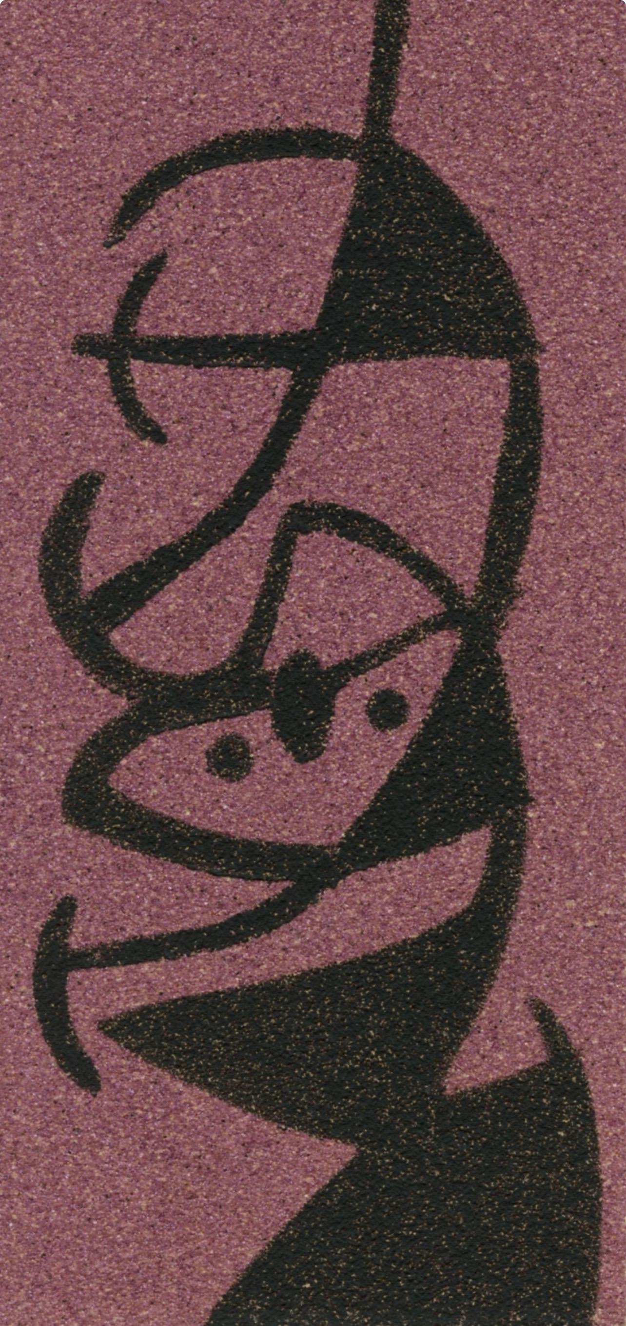 Joan Miro, Untitled, from The Sun Bird, The Moon Bird, Sparks, 1967 (after) - Print by Joan Miró