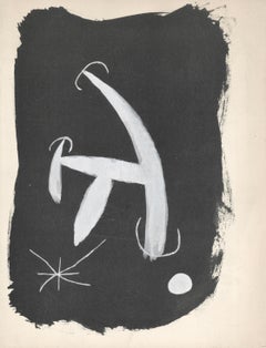 Joan Miro, Untitled, from The Sun Bird, The Moon Bird, Sparks, 1967 (after)