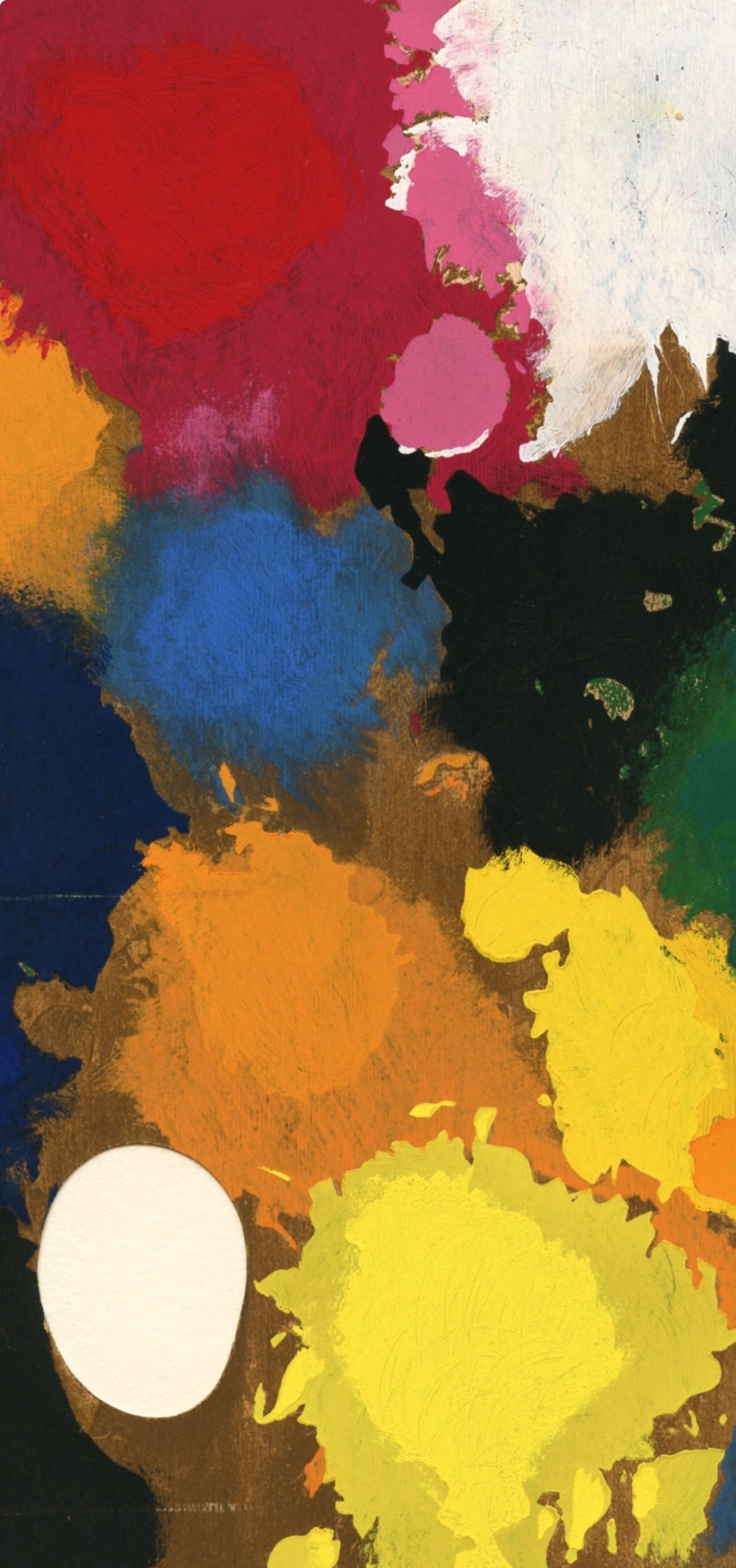 Joan Miro, Untitled, from The Sun Bird, The Moon Bird, Sparks, 1967 (after) - Surrealist Print by Joan Miró