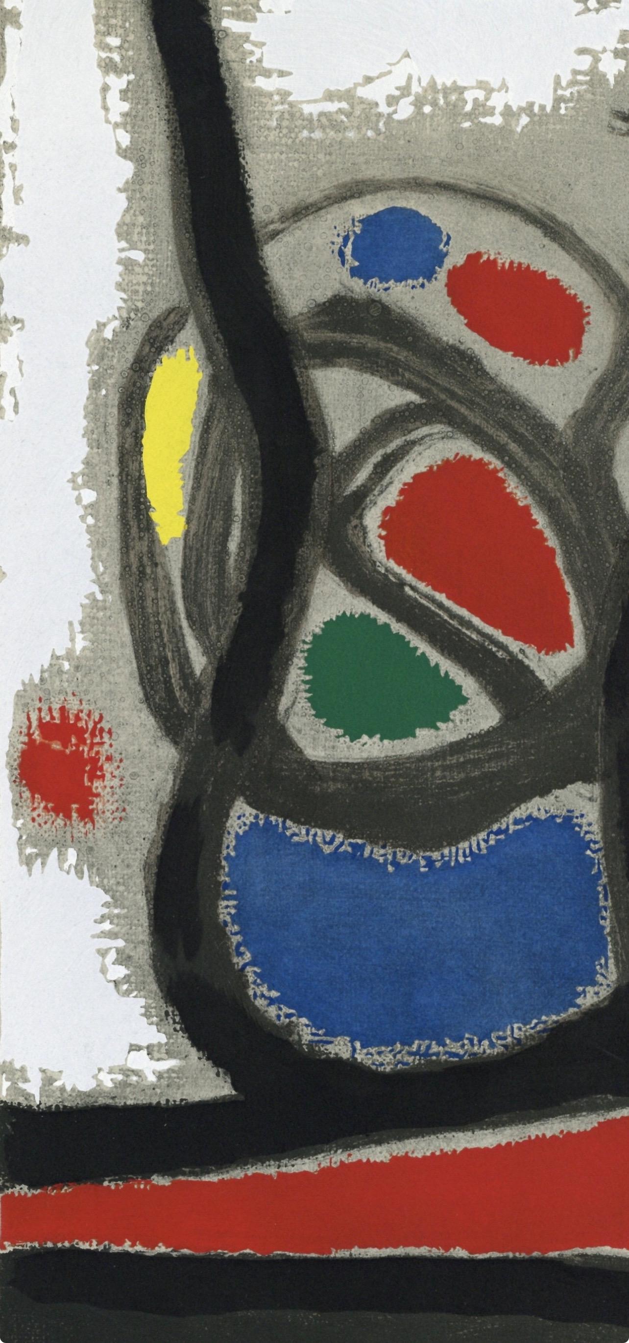 Joan Miro, Untitled, from The Sun Bird, The Moon Bird, Sparks, 1967 (after) - Surrealist Print by Joan Miró