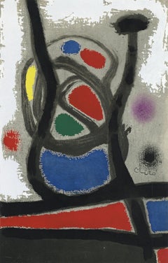 Miró, L'Oiseau solaire, L'Oiseau lunaire, Étincelles (C. 117; D. 447-48) (dopo)