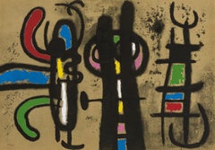 Joan Miro, Figures II, from Cardboards 1959–1965, 1965 (after)