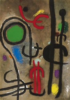 Joan Miro, Figures III, from Cardboards 1959–1965, 1965 (after)