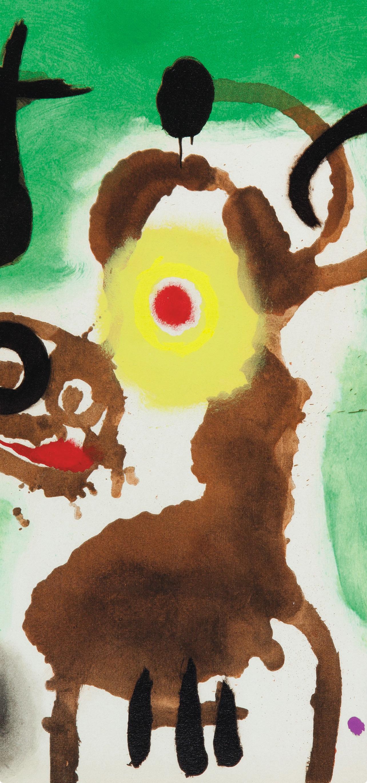 Joan Miro, Woman and Bird, from Miro 1959–1960, 1961 (after) - Print by Joan Miró