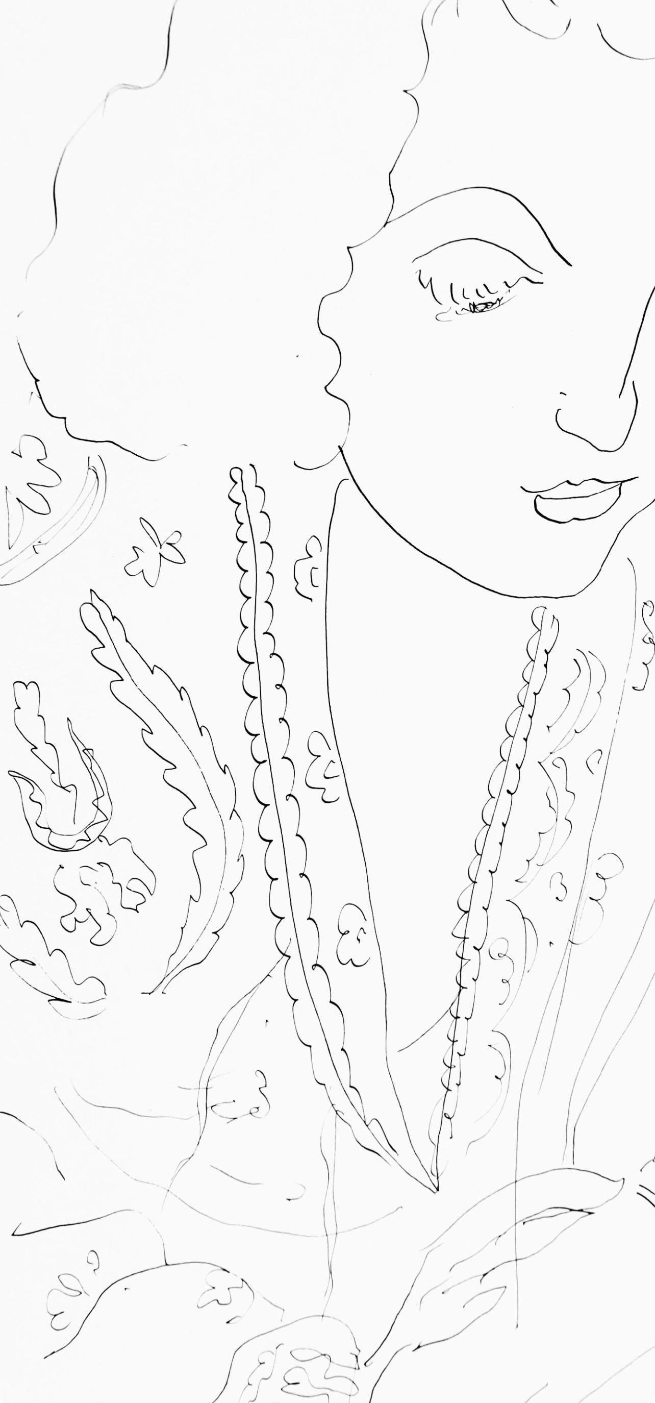 Henri Matisse, Series I, Var. 14, Drawings, Themes and Variations, 1943 (after) For Sale 2