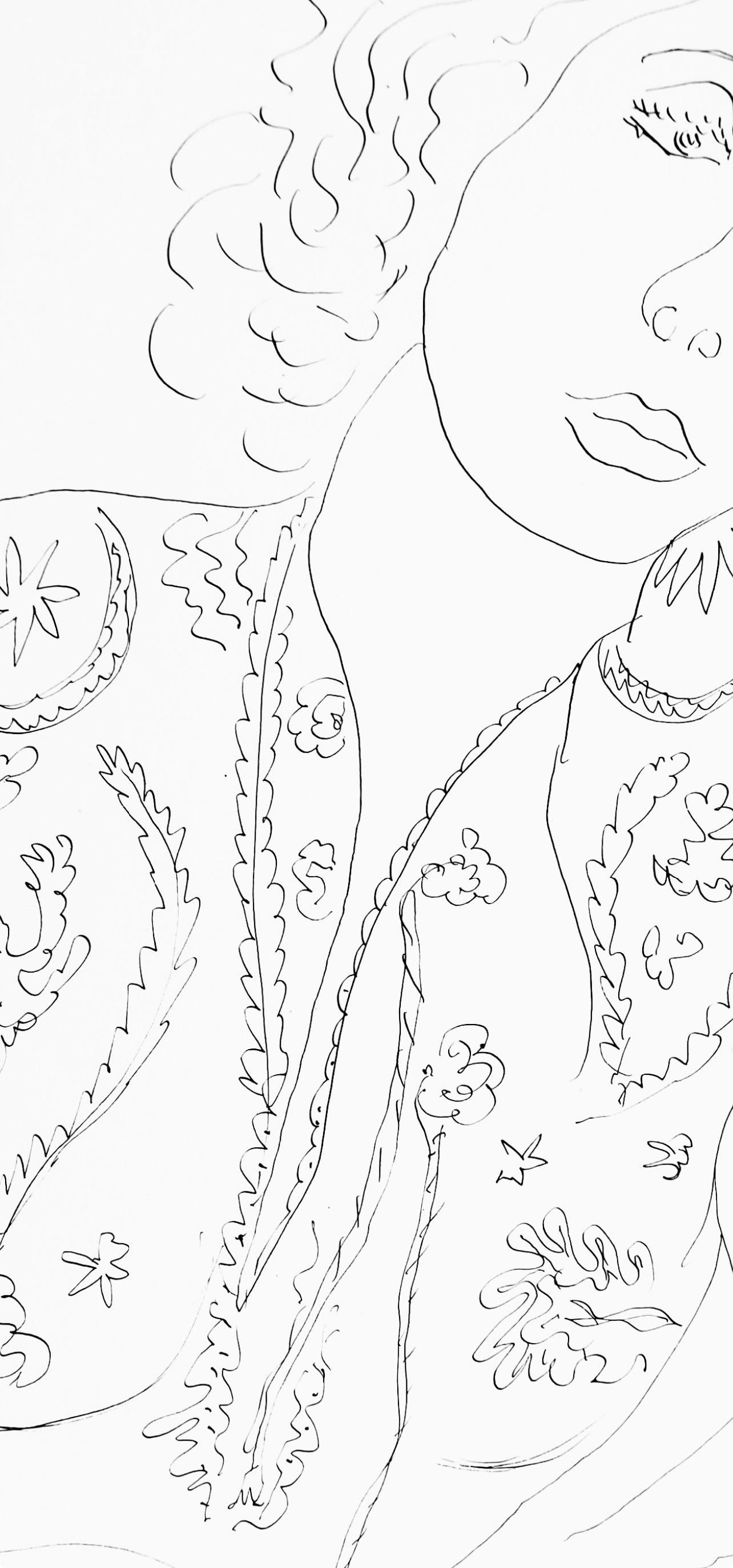 Henri Matisse, Series I, Var. 13, Drawings, Themes and Variations, 1943 (after) For Sale 2