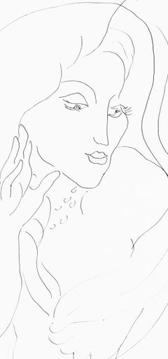 Henri Matisse, Série K, Var. 4, Dessins, thèmes et variations, 1943 (d'après)