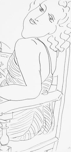Henri Matisse, Series P, Var. 6, Drawings, Themes and Variations, 1943 (after)