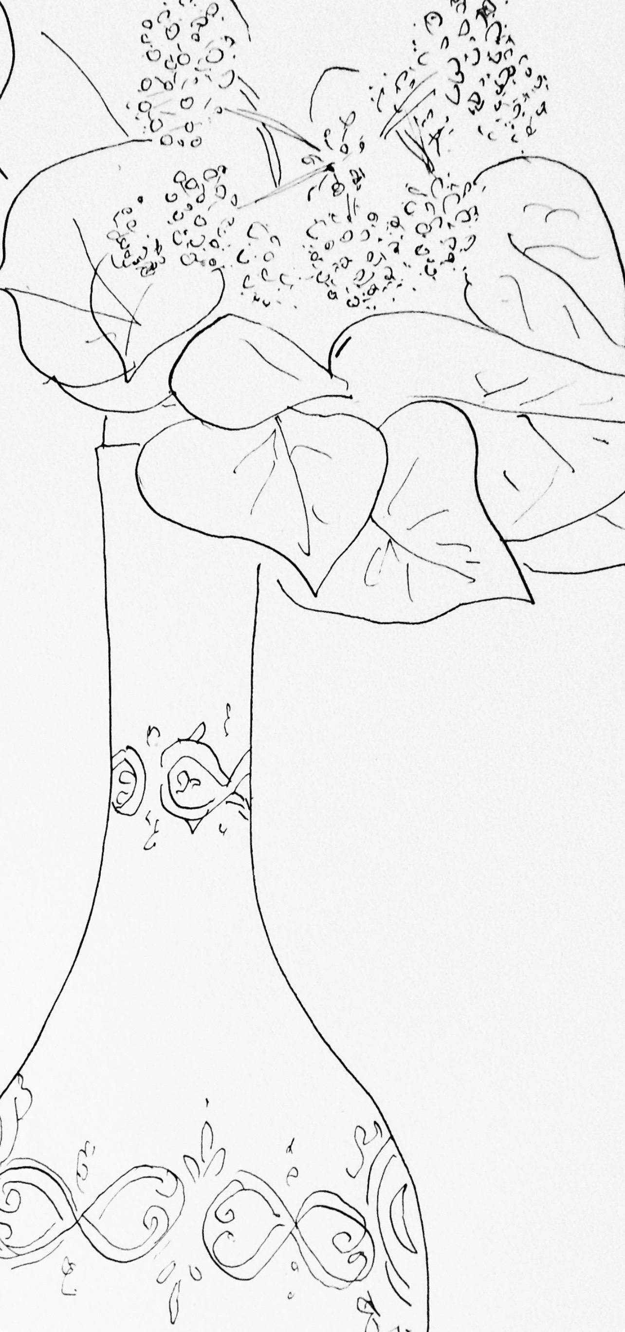 Henri Matisse, Series J, Var. 1, Drawings, Themes and Variations, 1943 (after) For Sale 2