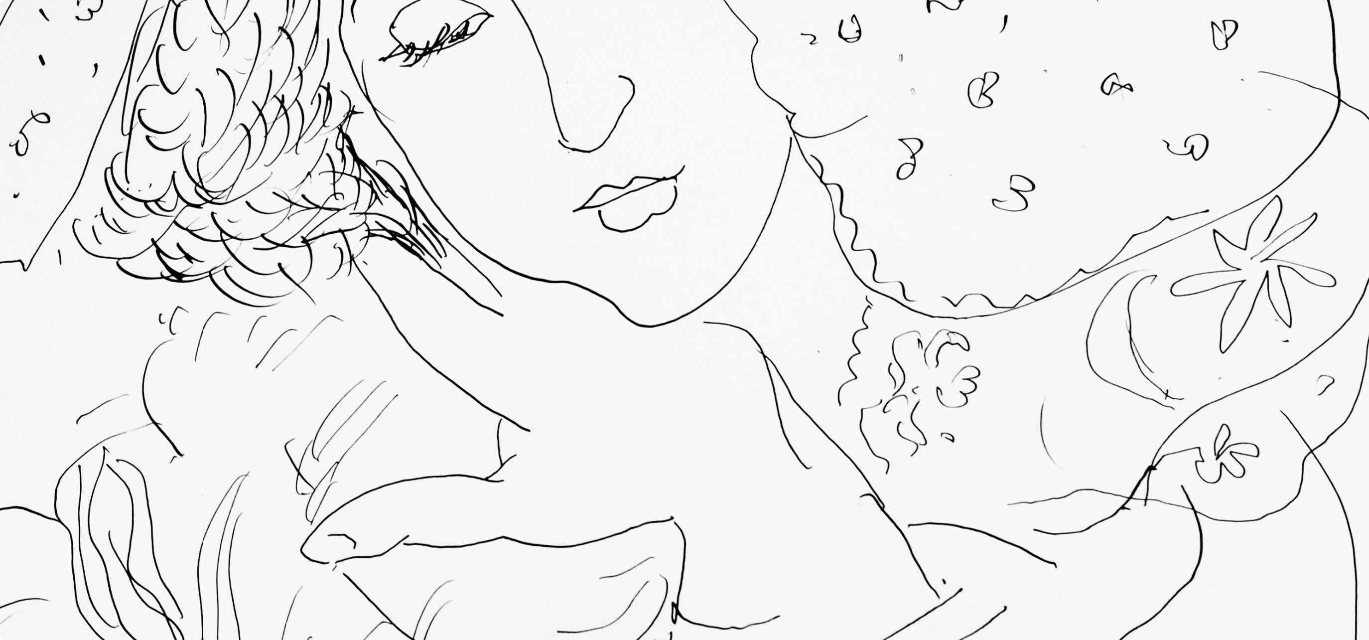 Henri Matisse, Series I, Var. 2, Drawings, Themes and Variations, 1943 (after) For Sale 3