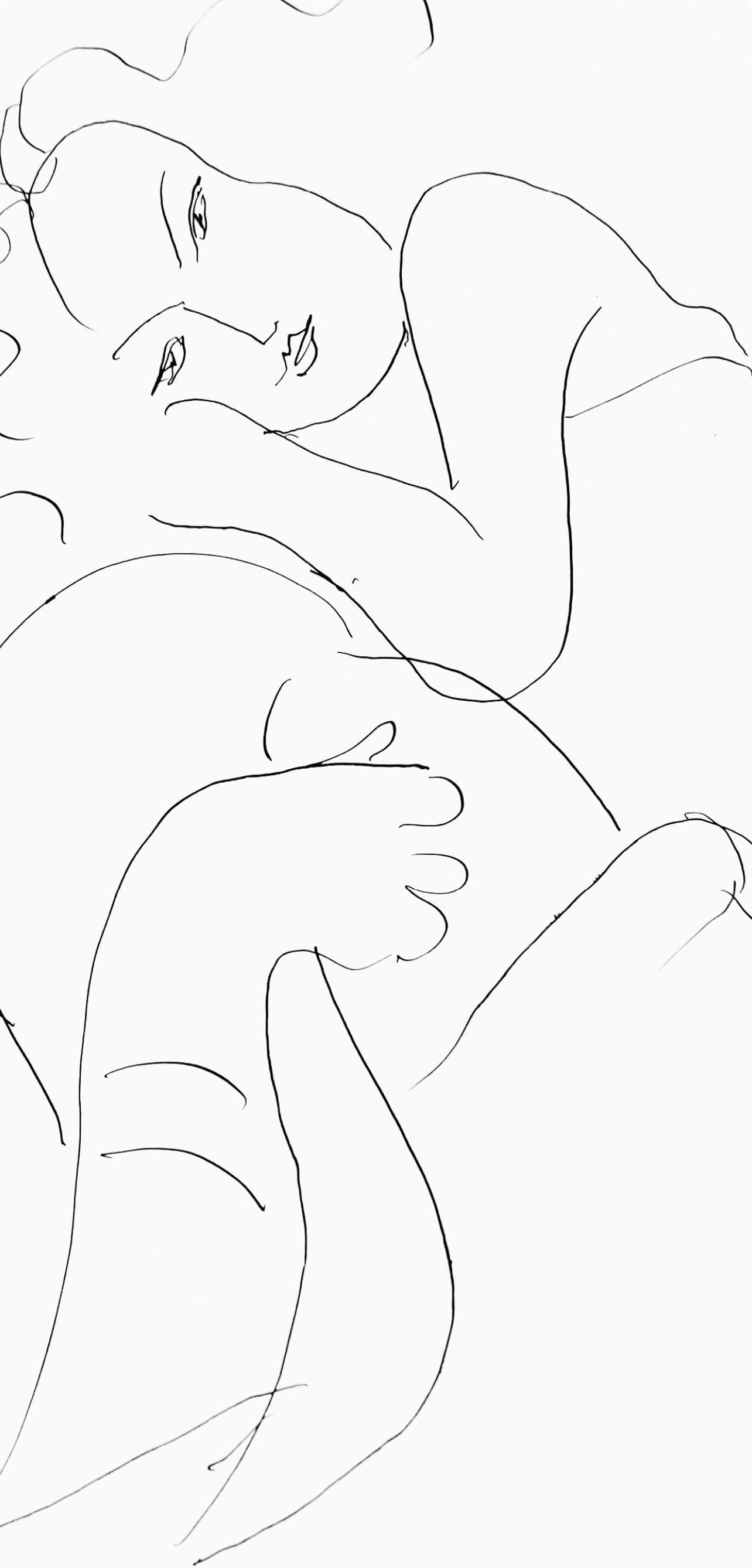 Henri Matisse, Series F, Var. 5, Drawings, Themes and Variations, 1943 (after) For Sale 3