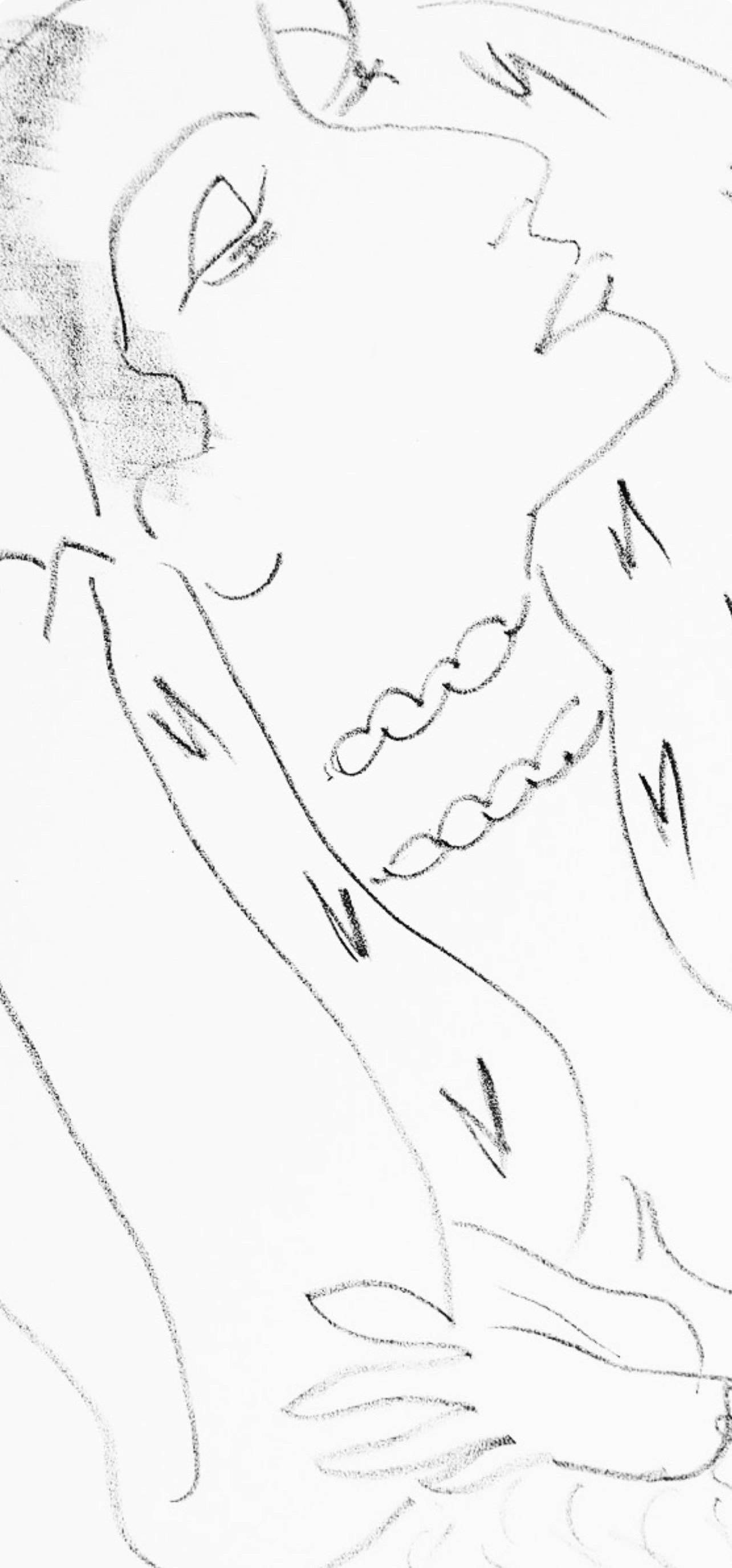 Henri Matisse, Series L, Var. 15, Drawings, Themes and Variations, 1943 (after) For Sale 1