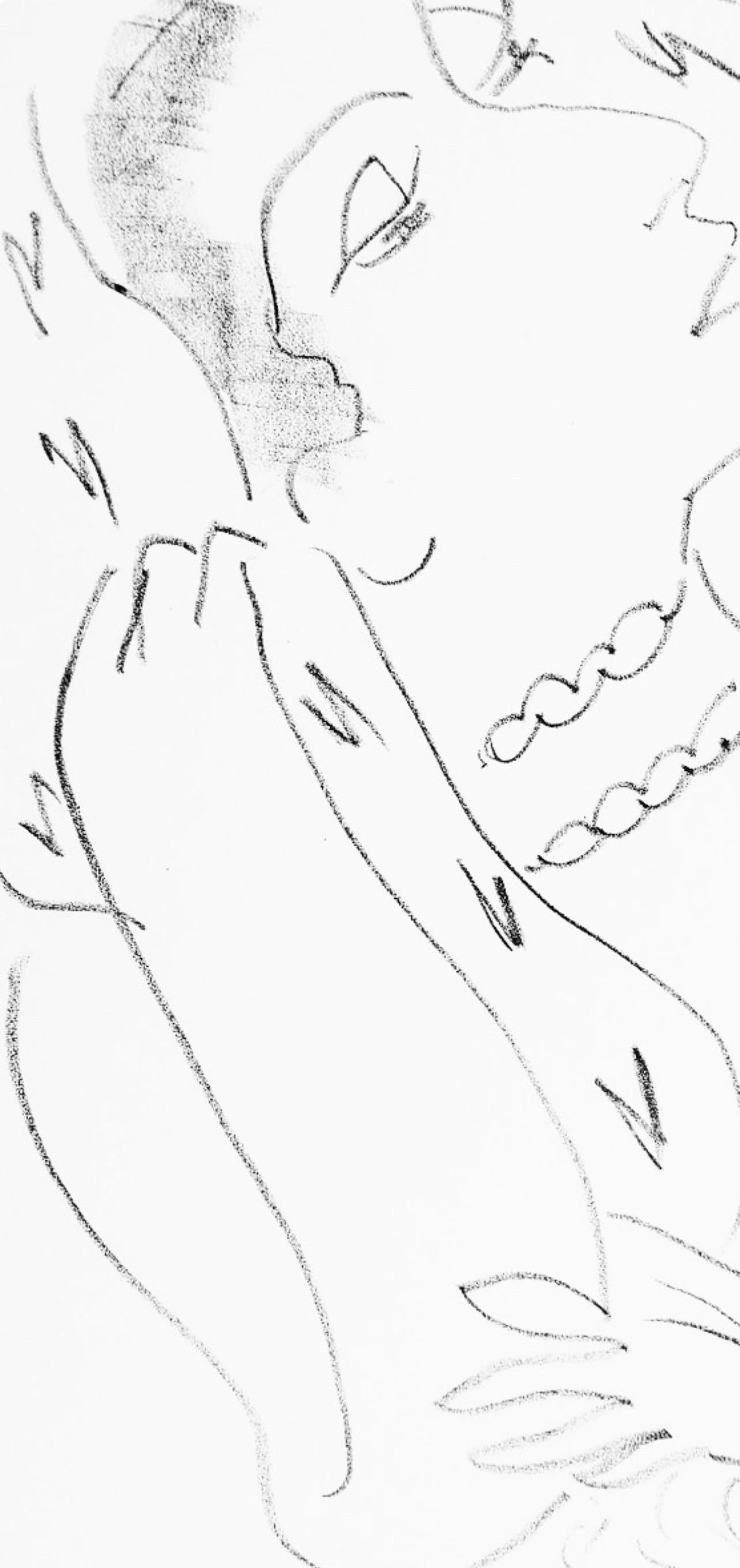 Henri Matisse, Series L, Var. 15, Drawings, Themes and Variations, 1943 (after) For Sale 2