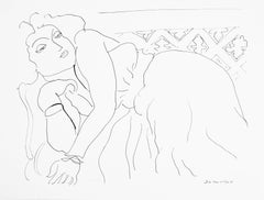 Matisse, Série D, var. 10 (Duthuit 9), Dessins, Thèmes et variations (nach)