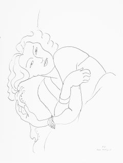 Matisse, Série F, var. 3 (Duthuit 9), Dessins, Thèmes et variations (dopo)