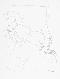 Matisse, Série E, var. 5 (Duthuit 9), Dessins, Thèmes et variations (dopo)