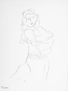 Matisse, Série O, var. 15 (Duthuit 9), Dessins, Thèmes et variations (nach)