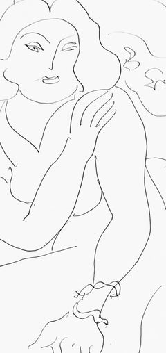 Henri Matisse, Series E, Var. 10, Drawings, Themes and Variations, 1943 (after)