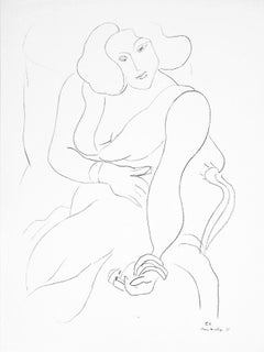 Henri Matisse, Series E, Var. 4, Drawings, Themes and Variations, 1943 (after)