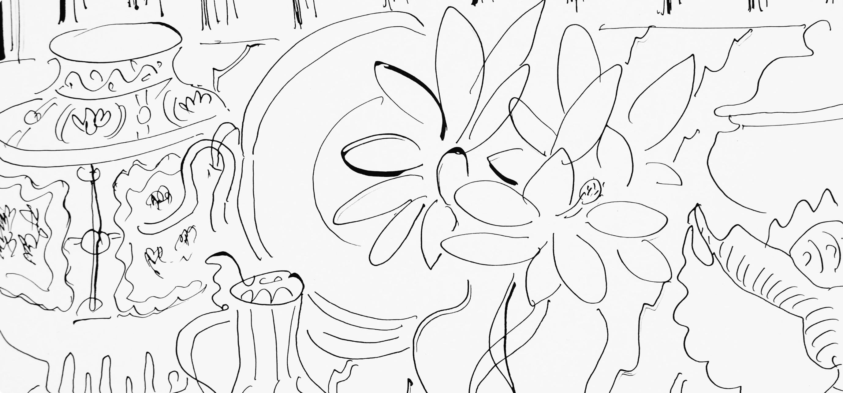 Henri Matisse, Series G, Var. 4, Drawings, Themes and Variations, 1943 (after) For Sale 1