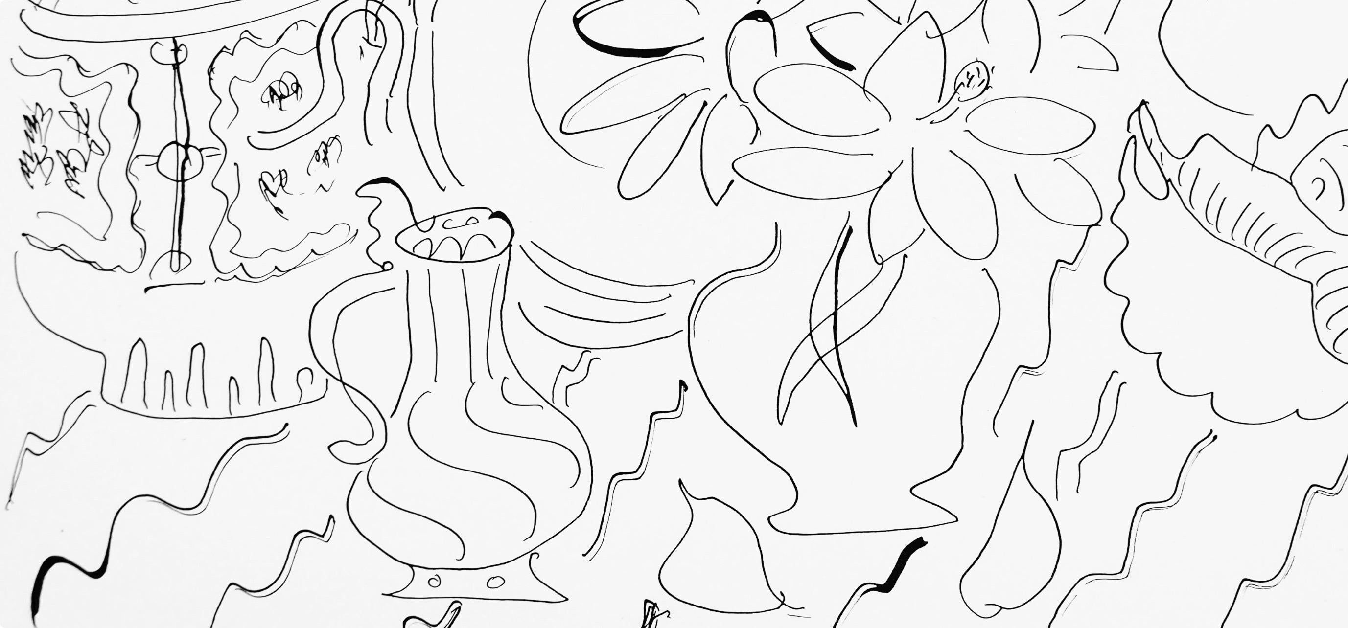 Henri Matisse, Series G, Var. 4, Drawings, Themes and Variations, 1943 (after) For Sale 3