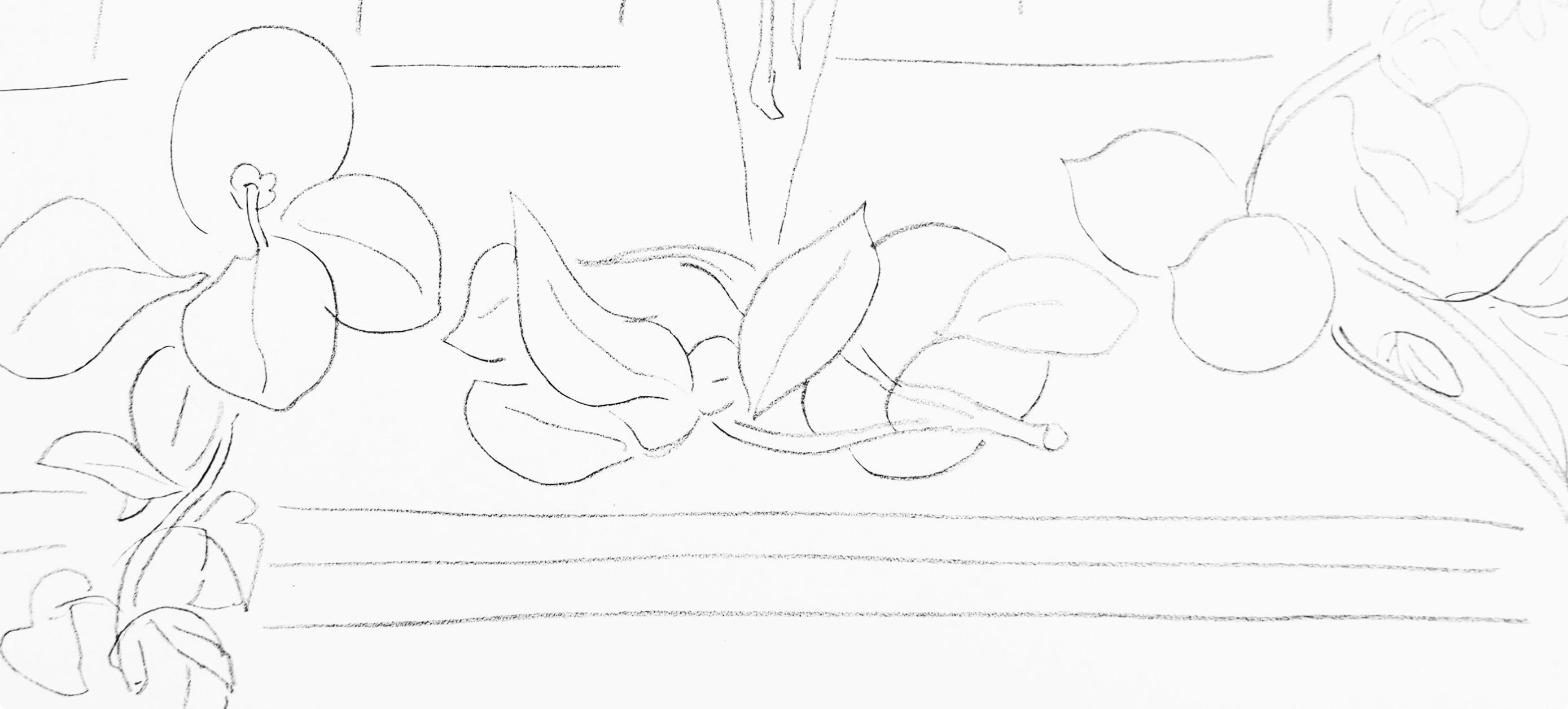 Henri Matisse, Series M, Var. 6, Drawings, Themes and Variations, 1943 (after) For Sale 2