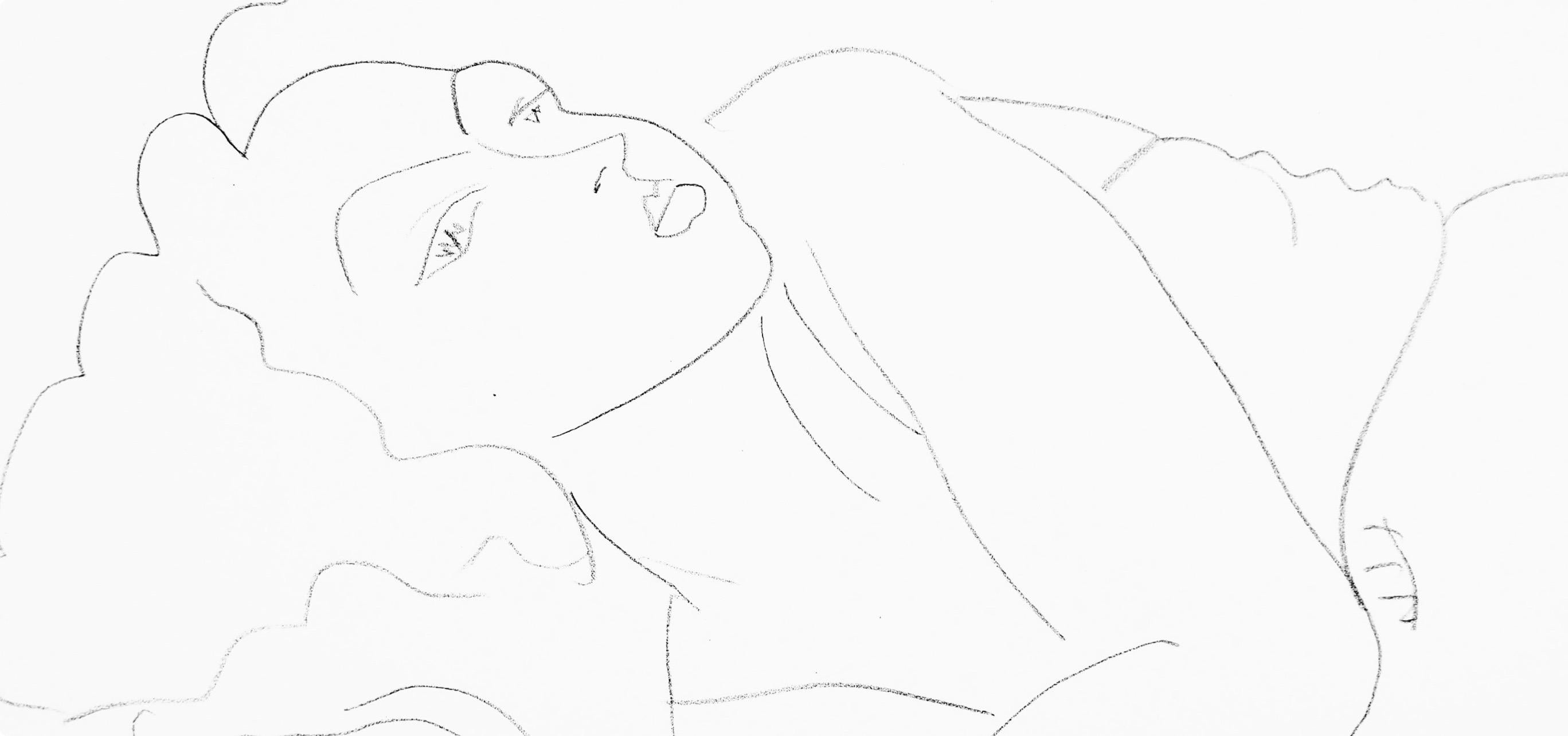 Henri Matisse, Series F, Var. 8, Drawings, Themes and Variations, 1943 (after) For Sale 1