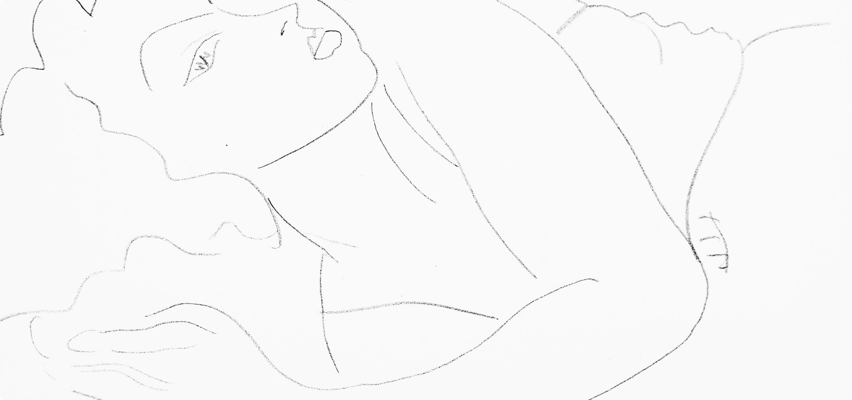 Henri Matisse, Series F, Var. 8, Drawings, Themes and Variations, 1943 (after) For Sale 2