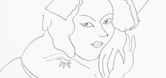 Henri Matisse, Series I, Var. 9, Drawings, Themes and Variations, 1943 (after)
