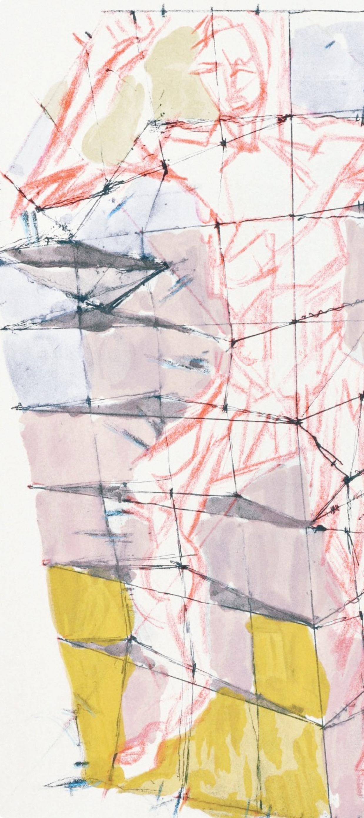 Jacques Villon, In Anger, from Twelve Contemporaries, 1959 (after) For Sale 2