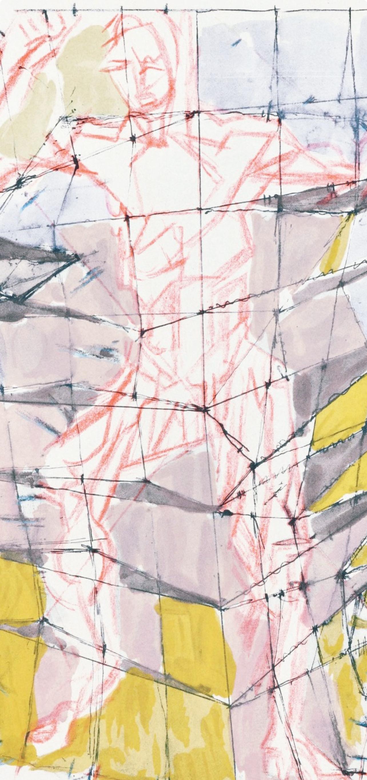 Jacques Villon, In Anger, from Twelve Contemporaries, 1959 (after) For Sale 1