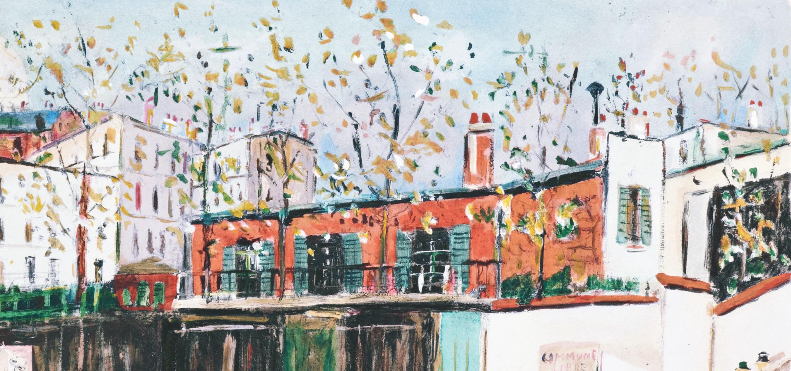 Maurice Utrillo, Montmartre, from Twelve Contemporaries, 1959 (after) For Sale 3