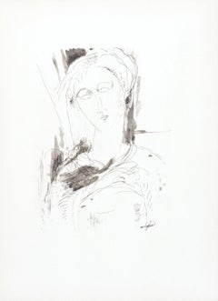 Amedeo Modigliani, Portrait, from Twelve Contemporaries, 1959 (after)