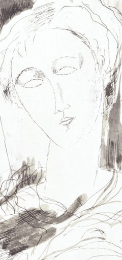 Amedeo Modigliani, Portrait, from Twelve Contemporaries, 1959 (after)