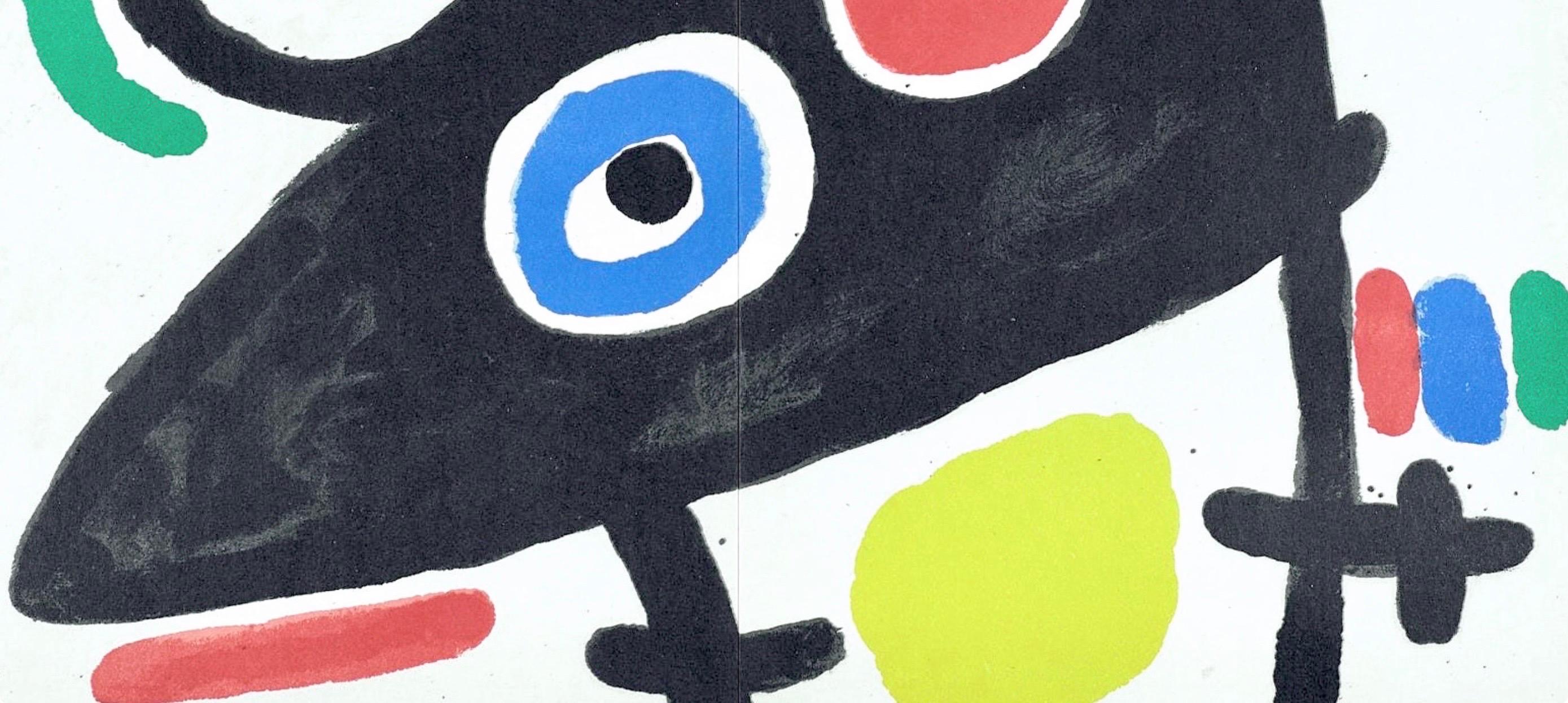 Joan Miro, Untitled, from Tarragona Tapestry, 1972 (after) - Black Landscape Print by Joan Miró