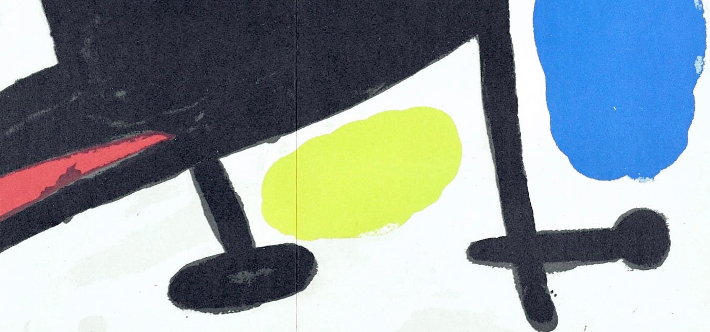 Joan Miro, Untitled, from Tarragona Tapestry, 1972 (after) - Black Landscape Print by Joan Miró