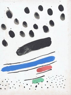 Miró, Composición (Mourlot 872-881; Cramer 164), El tapís de Tarragona (después)