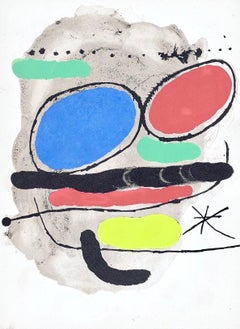 Miró, Komposition (Mourlot 872-881; Cramer 164), El tapís de Tarragona (nach)