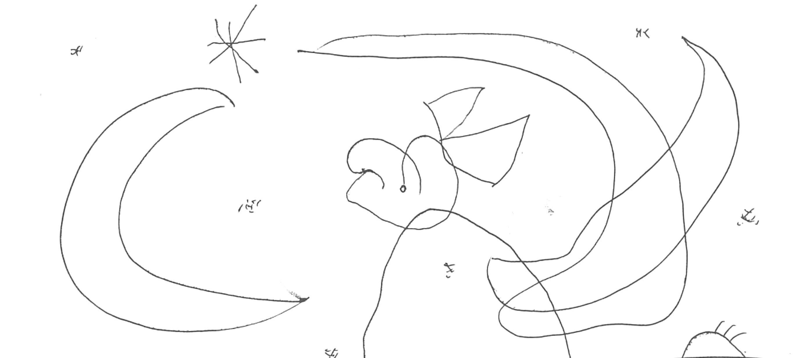 Joan Miro, Untitled, from Tarragona Tapestry, 1972 (after) - Modern Print by Joan Miró