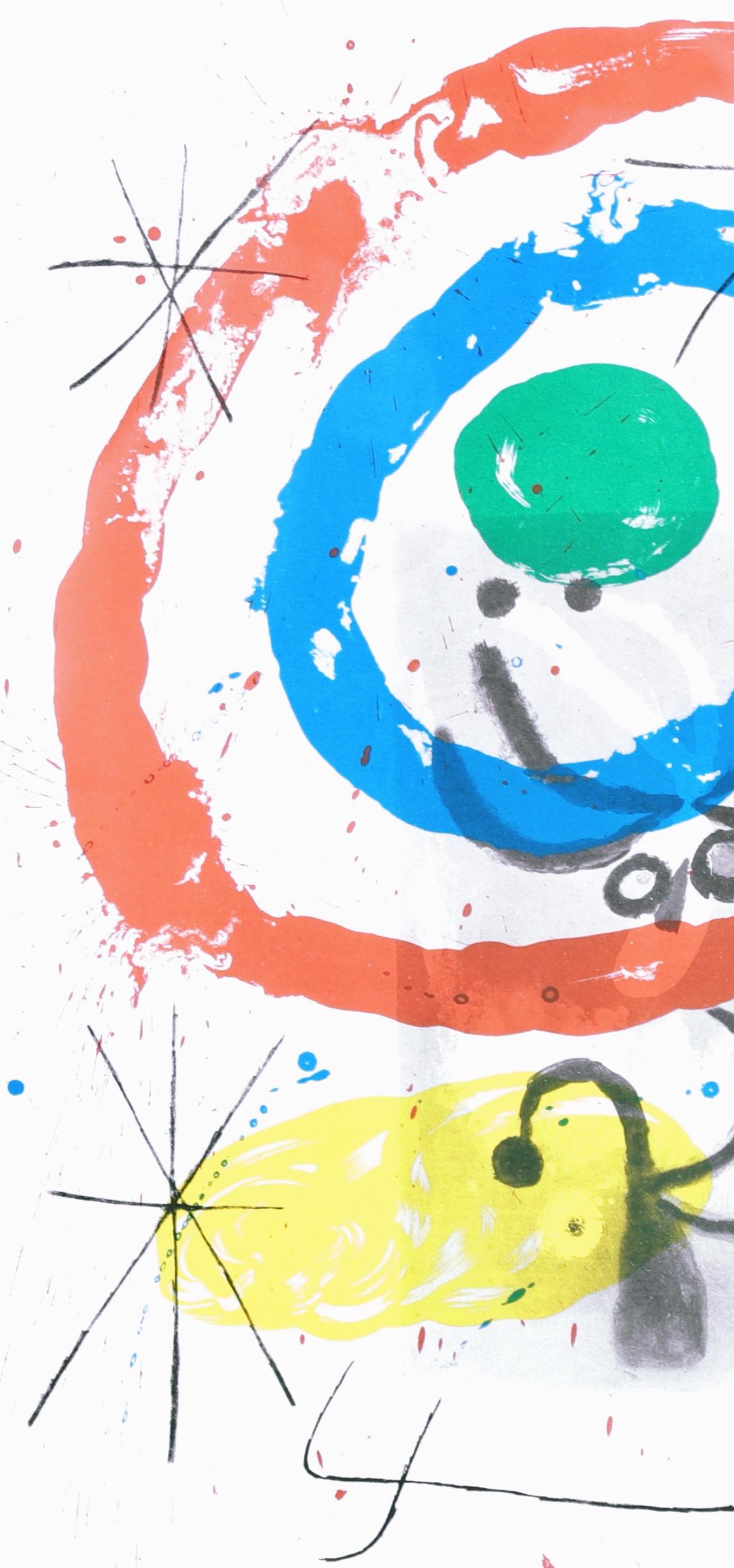 Joan Miro, Untitled, from Derriere le miroir, 1965 - Surrealist Print by Joan Miró