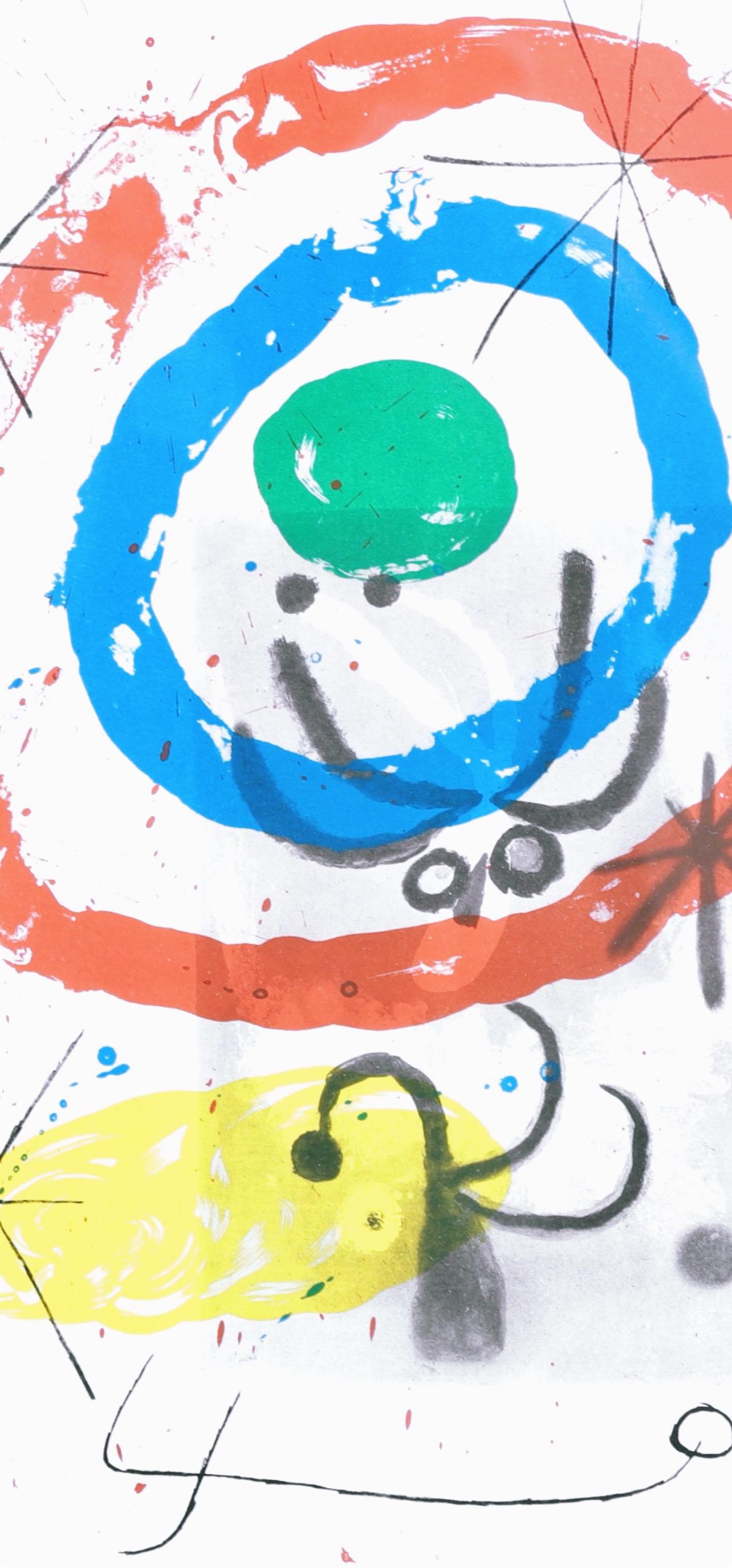 Joan Miro, Untitled, from Derriere le miroir, 1965 - Print by Joan Miró