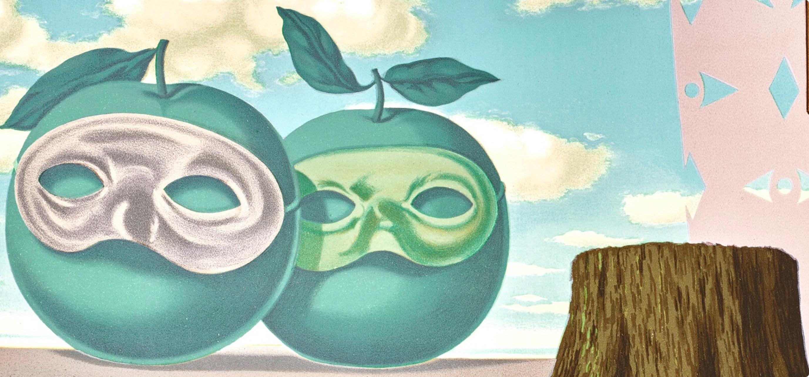 Rene Magritte, On the Shore of the Sea…, 1968 (after) - Print by René Magritte