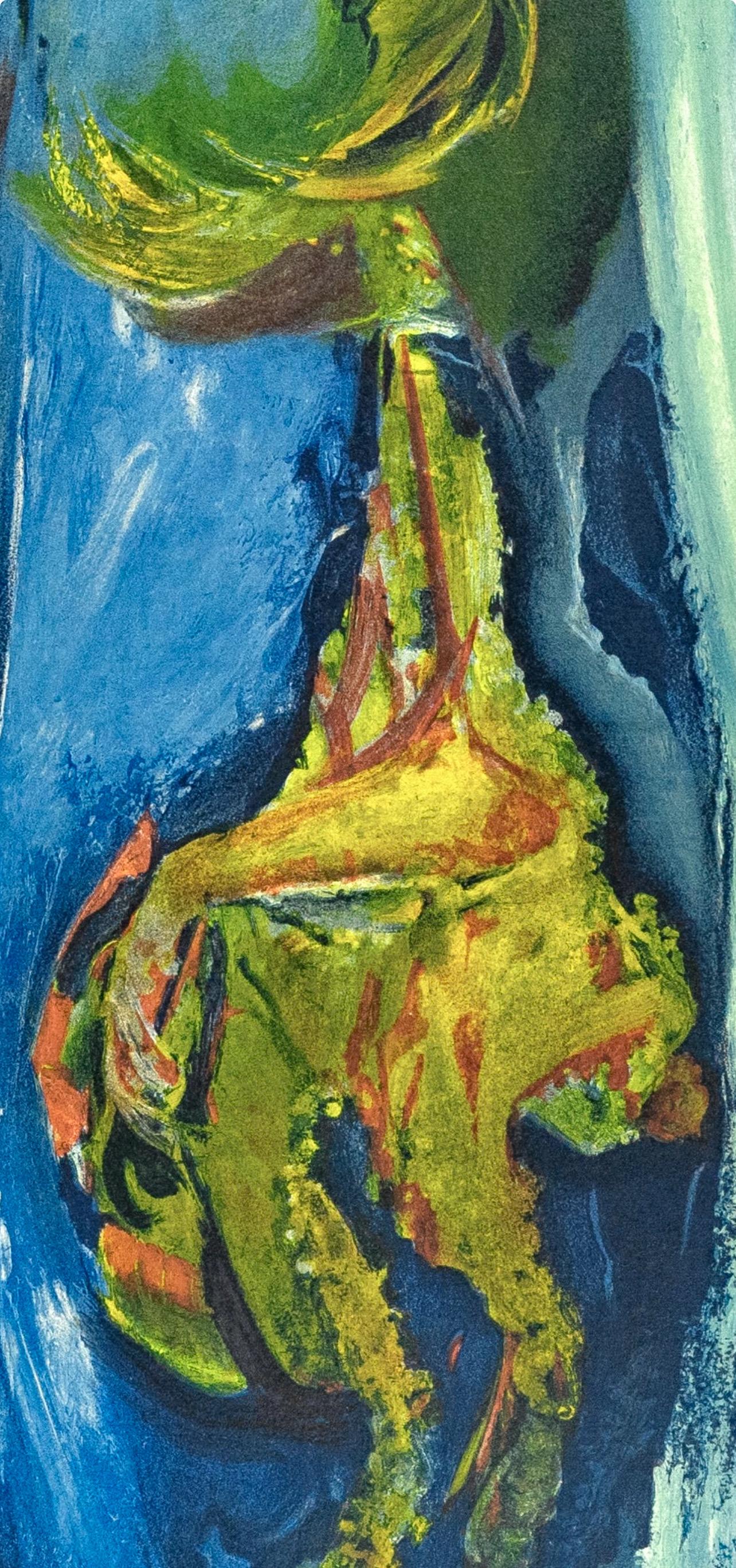 Chaim Soutine, Le coq, extrait de Soutine, I, 1966 (d'après) - Moderne Print par Chaïm Soutine