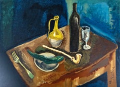 Chaim Soutine, Nature morte à la pipe, extrait de Soutine, I, 1966 (d'après)